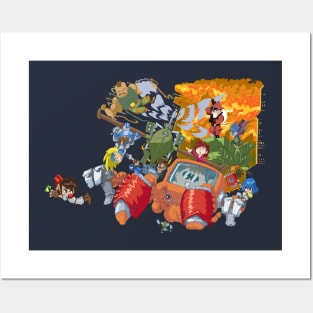 gunstar heroes Posters and Art